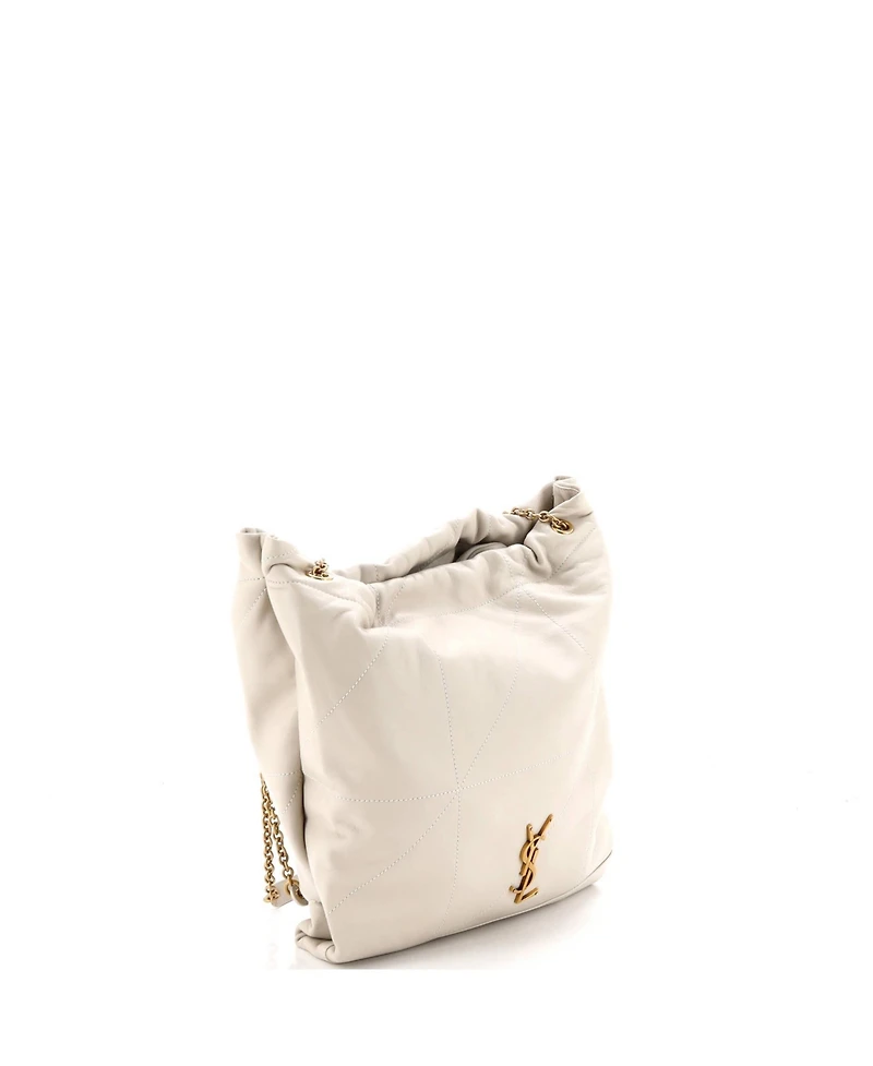 Pre-Owned Saint Laurent Jamie 4.3 Pochon Shoulder Bag Quilted Leather