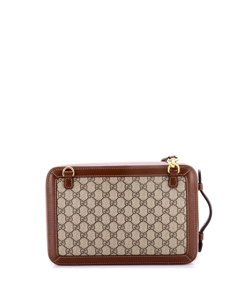 Pre-Owned Gucci Azalea Box Shoulder Bag Gg Coated Canvas