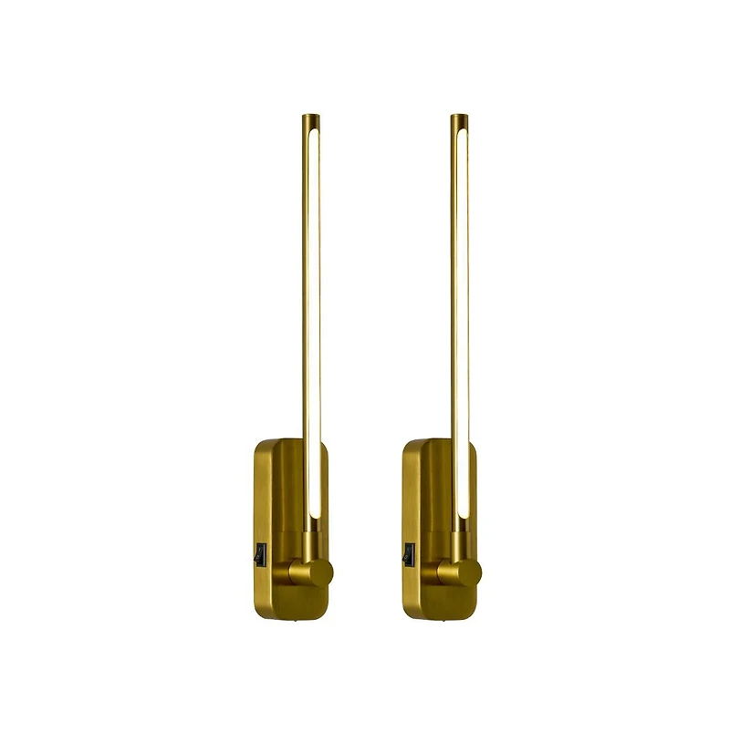 Midola Battery Operated Wall Sconces with Remote Control, Led Rechargeable Lights for Wall Wireless Led Lights for Bedroom with Magnetic Fixtures