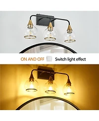 Midola 23" Modern 3-Light Vanity Wall Sconce