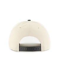 '47 Brand Men's Cream/Black Pittsburgh Penguins Logo 2-Tone Hitch Adjustable Hat