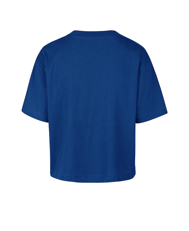 '47 Brand Women's Royal Los Angeles Dodgers Ice Cream Helmet T-Shirt