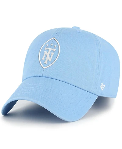 '47 Brand Men's Light Blue Tennessee Titans Secondary Logo Clean Up Adjustable Hat