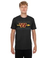 New Era Men's Black Washington Commanders Hail to the T-Shirt