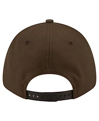 New Era Men's Brown Cleveland Browns Core Team 9FORTY Adjustable Hat