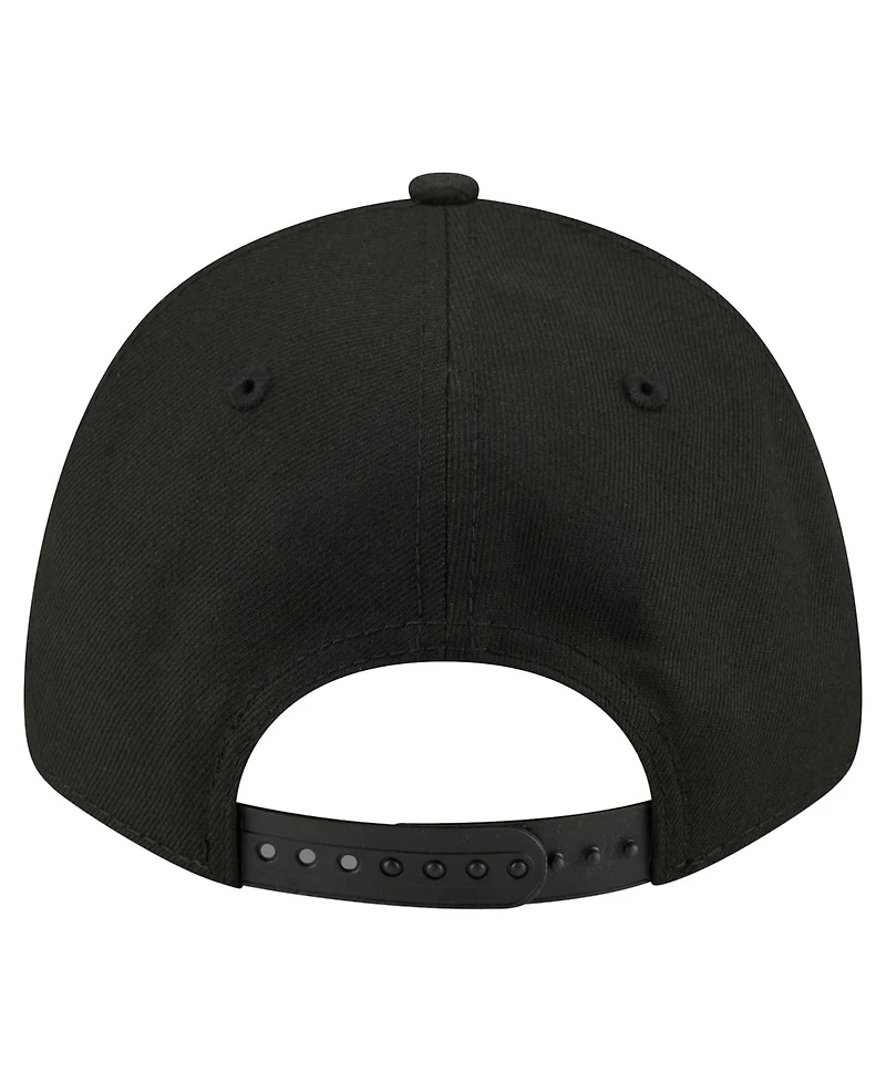 New Era Men's Black Los Angeles Chargers Core Team 9FORTY Adjustable Hat
