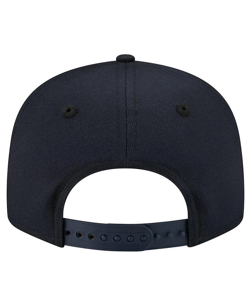 New Era Men's Navy Houston Texans Core Team Script 9FIFTY Snapback Hat