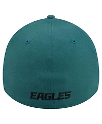 New Era Men's Midnight Green Philadelphia Eagles Core Team 39THIRTY Flex Hat