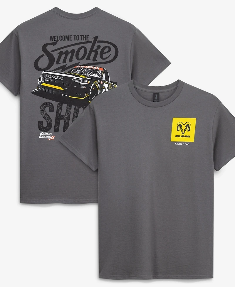 Kaulig Racing Men's x Ram Gray Tony Stewart 25 Smoke Show T-Shirt