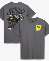 Kaulig Racing Men's x Ram Gray Tony Stewart 25 Smoke Show T-Shirt