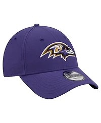 New Era Men's Purple Baltimore Ravens Core Team 9FORTY Adjustable Hat