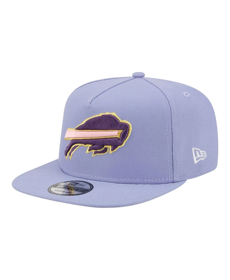 New Era Men's Lavender Buffalo Bills Bloom A-Frame 9FIFTY Snapback Hat