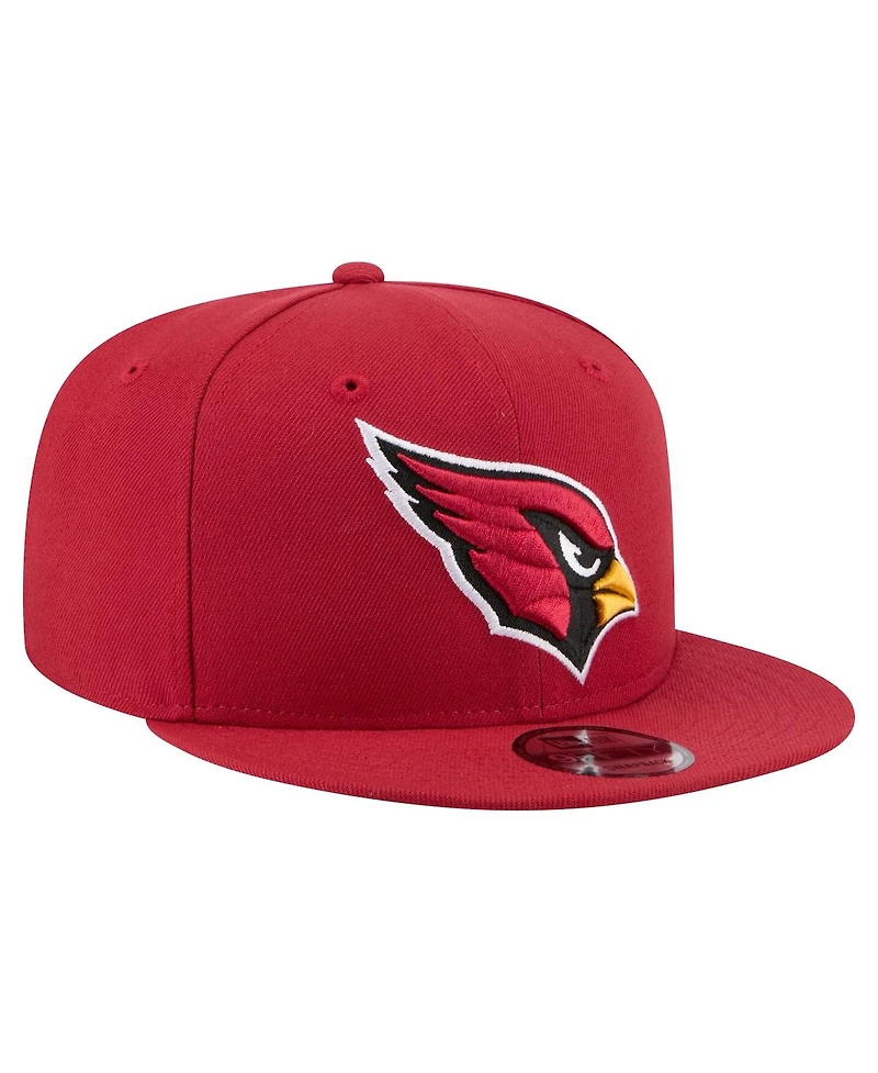 New Era Men's Red Arizona Cardinals 9FIFTY Snapback Hat