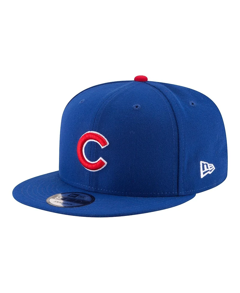 New Era Men's Royal Chicago Cubs 150th Anniversary 9FIFTY Snapback Hat