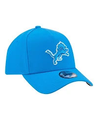 New Era Big Boys and Girls Blue Detroit Lions 9FORTY A-Frame Adjustable Hat