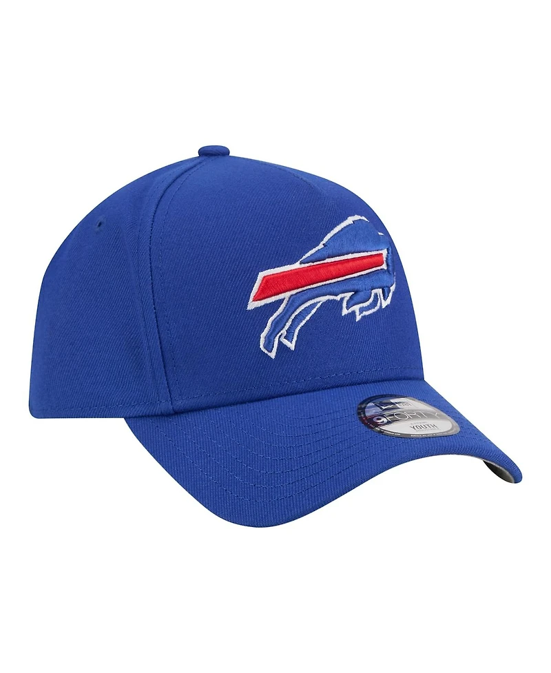 New Era Big Boys and Girls Royal Buffalo Bills 9FORTY A-Frame Adjustable Hat