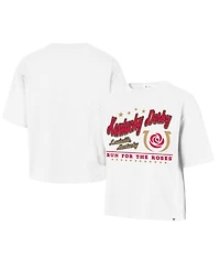 '47 Brand Women's White Kentucky Derby Reed City T-Shirt