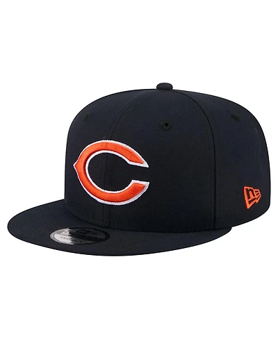 New Era Men's Navy Chicago Bears 9FIFTY Snapback Hat