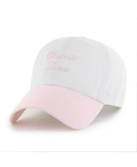 '47 Brand Women's White Detroit Lions Gelato Two-Tone Clean Up Adjustable Hat