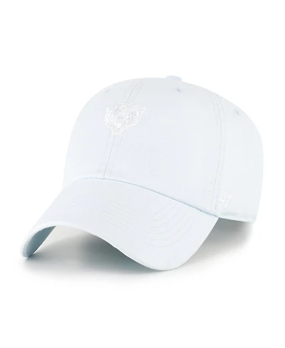 '47 Brand Women's Light Blue Chicago Bears Base Runner Ballpark Clean Up Adjustable Hat