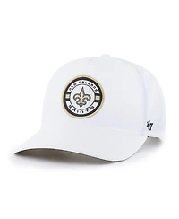 '47 Brand Men's White New Orleans Saints Strand Adjustable Hitch Hat