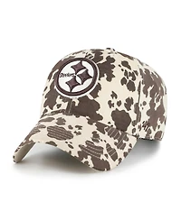 '47 Brand Women's Natural Pittsburgh Steelers Bessie Clean Up Adjustable Hat