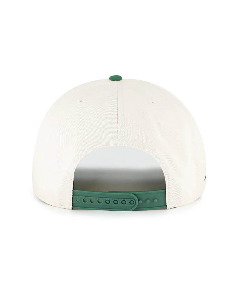 '47 Brand Men's Natural New York Jets Frame Out Two Tone Hitch Adjustable Hat