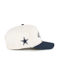 '47 Brand Men's Natural/Navy Dallas Cowboys Frame Out Two-Tone Hitch Adjustable Hat