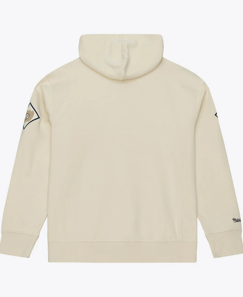 Mitchell & Ness Men's Cream Philadelphia Phillies Yacht Rock Fleece Hoodie