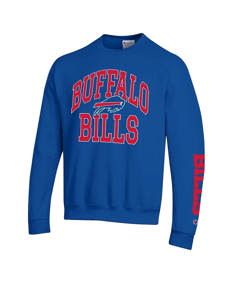 Champion Men's Royal Buffalo Bills Powerblend Fleece Sweatshirt