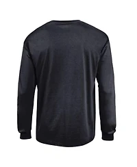 Champion Men's Black Carolina Panthers Arch Over Logo Long Sleeve T-Shirt
