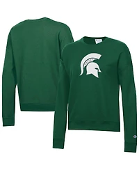Champion Women's Green Michigan State Spartans Powerblend Sweatshirt