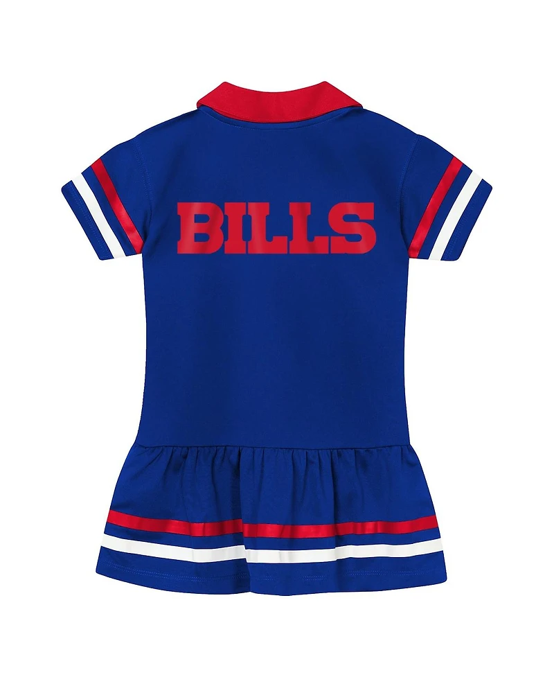Outerstuff Girls Toddler Royal Buffalo Bills Star Player Dress