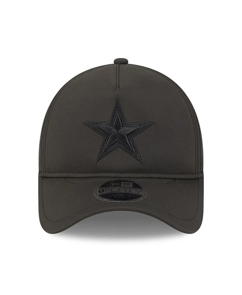 New Era Men's Black Dallas Cowboys Apex 9FORTY Adjustable Hat