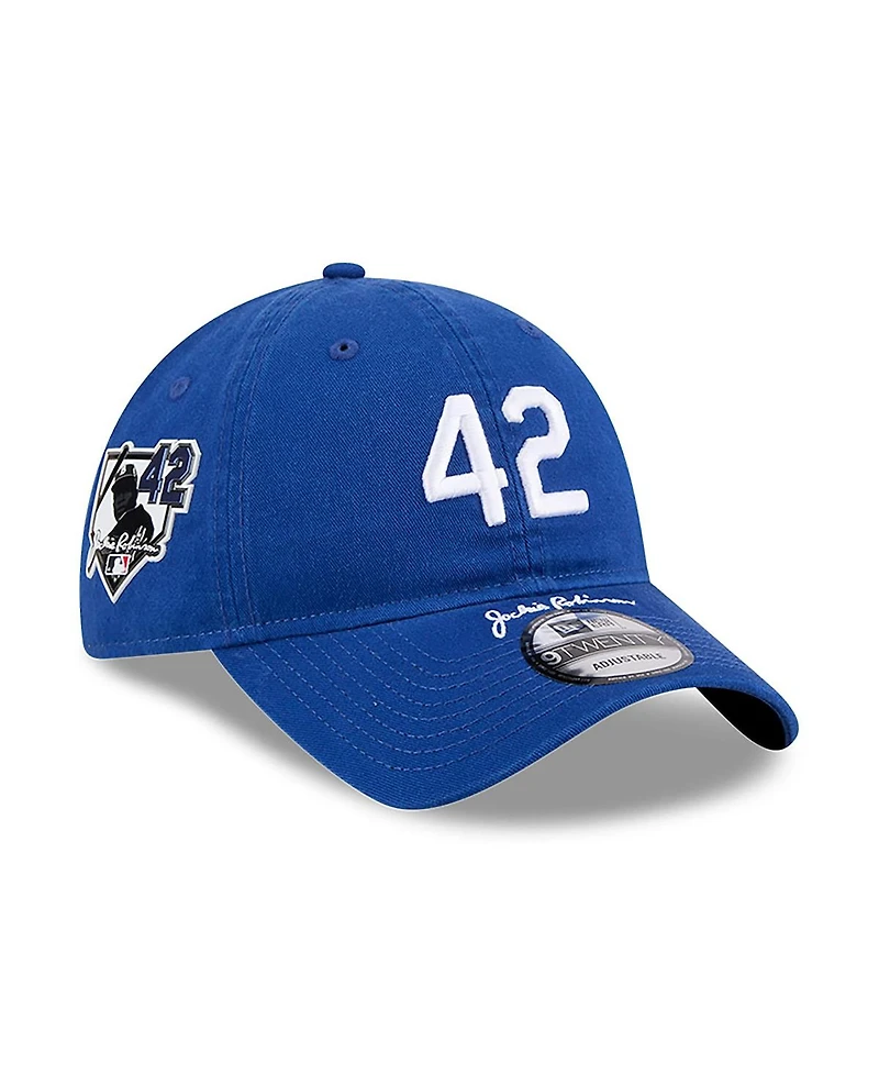 New Era Big Boys and Girls Royal Chicago Cubs 2026 Jackie Robinson Day 9TWENTY Adjustable Hat