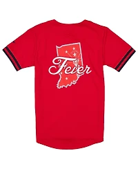 New Era Men's Red Indiana Fever 2026 Wnba Draft Hometown Baseball Jersey