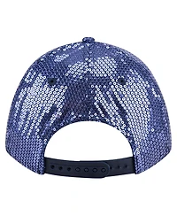 New Era Women's Navy Dallas Cowboys Sequin 9FORTY Adjustable Hat