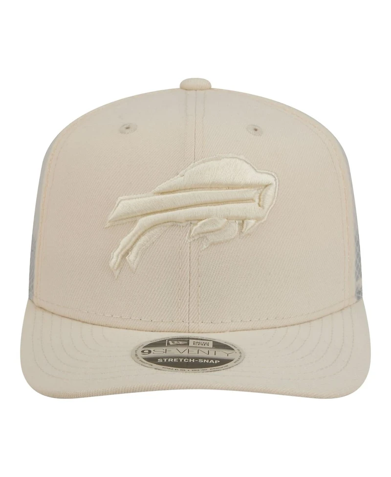 New Era Men's Cream Buffalo Bills Color Pack 9SEVENTY Adjustable Hat