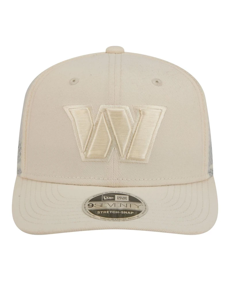 New Era Men's Cream Washington Commanders Color Pack 9SEVENTY Adjustable Hat
