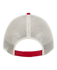 New Era Women's Light Beige/Red St. Louis Cardinals Retro 9FORTY M-Crown A-Frame Trucker Adjustable Hat