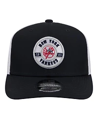 New Era Men's Navy New York Yankees Active 9SEVENTY Adjustable Trucker Hat