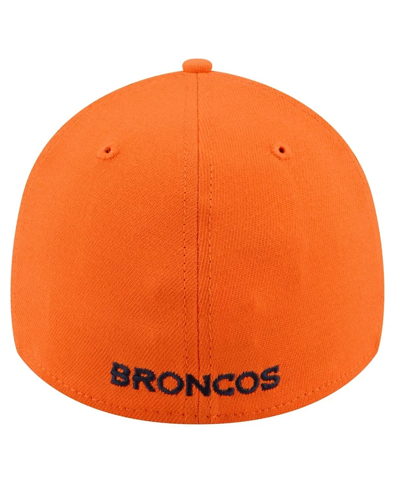 New Era Men's Orange Denver Broncos Core Team 39THIRTY Flex Hat