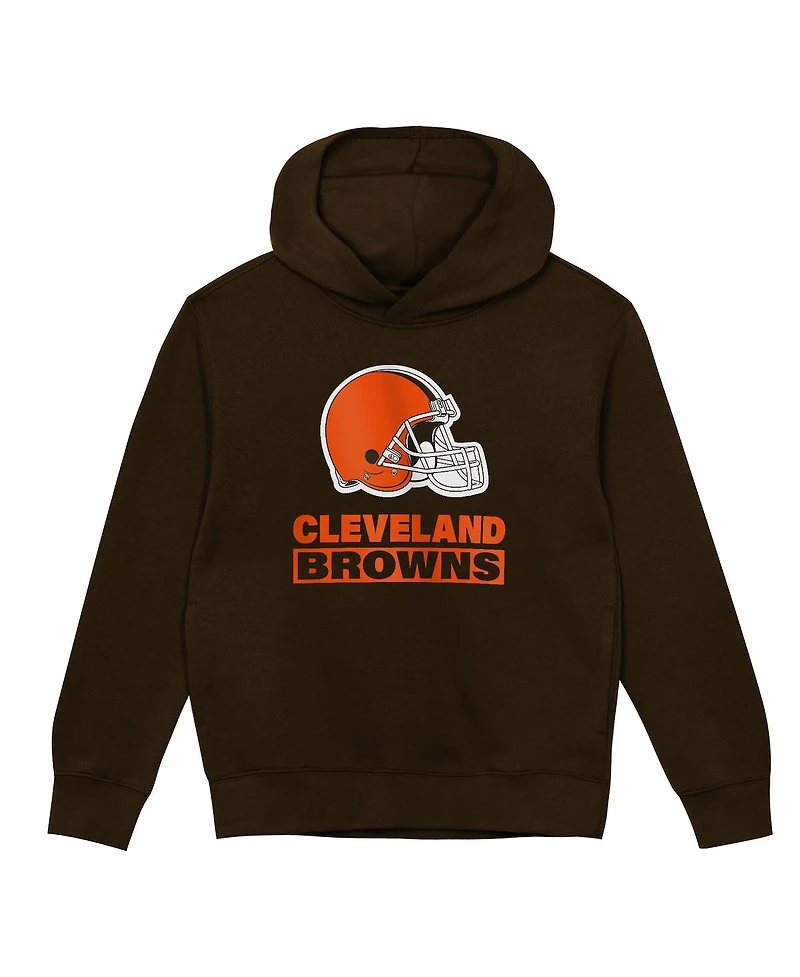 Outerstuff Toddler Brown Cleveland Browns Back to Basics Hoodie