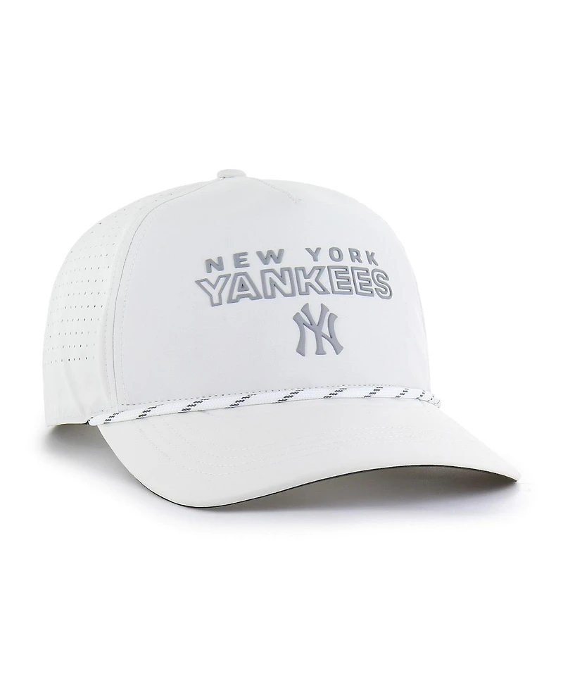 '47 Brand Men's White New York Yankees Forward Vault Hitch Adjustable Hat