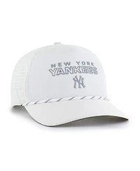 '47 Brand Men's White New York Yankees Forward Vault Hitch Adjustable Hat