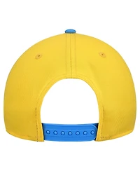 New Era Men's Yellow Chicago Sky Bold Arch Coolera 9FORTY A-Frame M-Crown Adjustable Hat