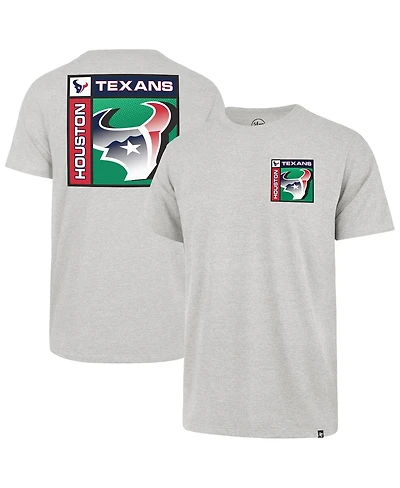 '47 Brand Men's Gray Houston Texans Chrome Plate Franklin T-Shirt