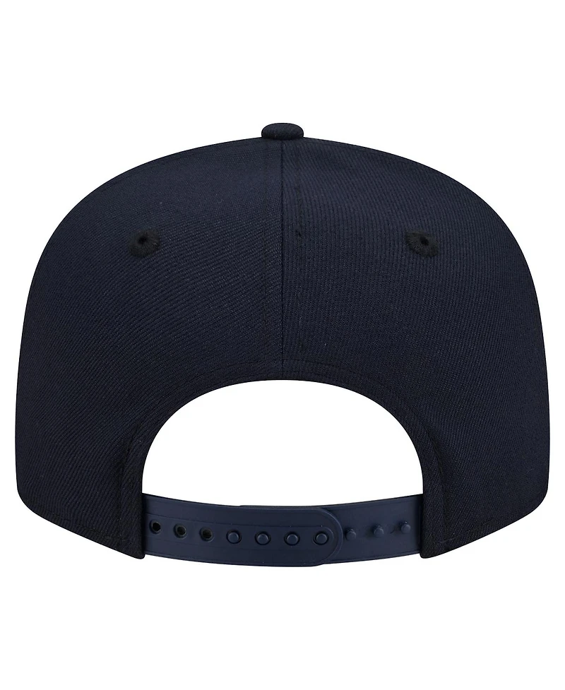 New Era Men's Navy Chicago Bears Core Team Script 9FIFTY Snapback Hat