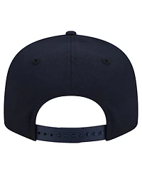 New Era Men's Navy Chicago Bears Core Team Script 9FIFTY Snapback Hat