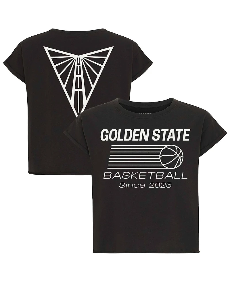 Sportiqe Women's Anthracite Golden State Valkyries Athletic Club Collection Alana T-Shirt